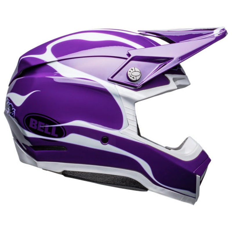 Bell MOTO-10 SPHERICAL Slayco LE Purple/White