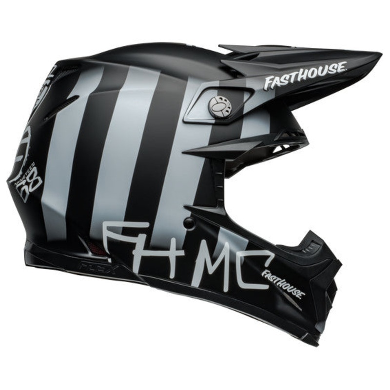 Bell MOTO-9S FLEX Fasthouse MC Core Matte Black/Yellow