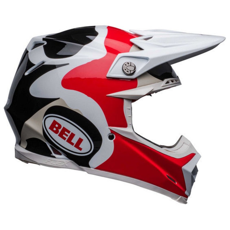 Bell MOTO-9S FLEX Hello Cousteau Reef White/Red