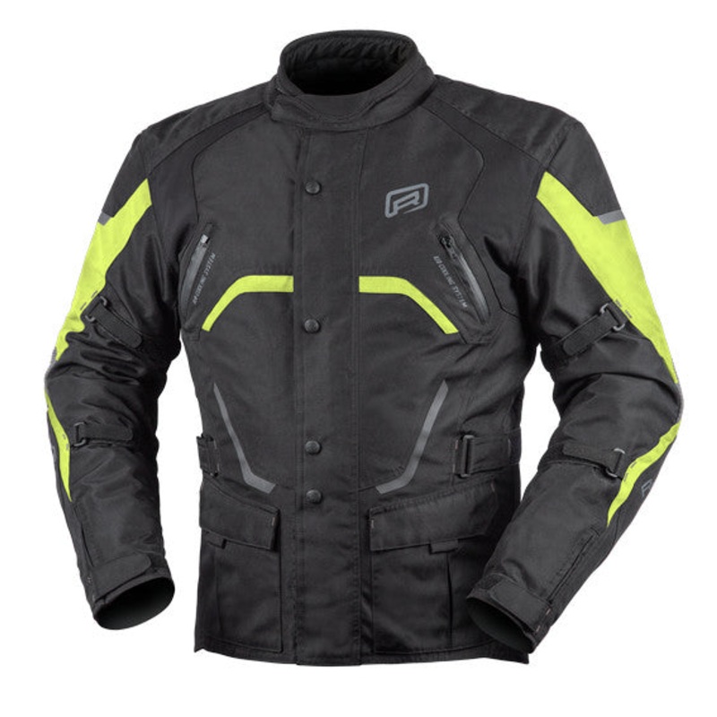 RJAYS VOYAGER 6 Jacket Blk/Hi Viz - WP Touring