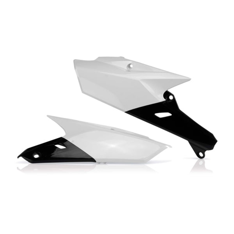 Side Panels Black/White YZ250/450F 14/17-WR250/450F 15-19/16-18 Acerbis (17558.237)