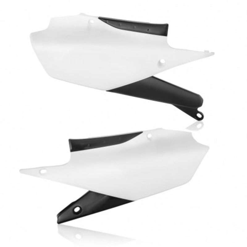 Side Panels White.Black YZ250/450F 19-23/18-22-YZ250/450FX 19-23 Acerbis (22957.237)