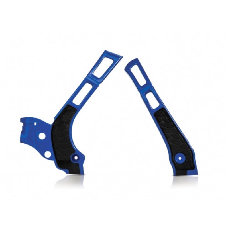 X-Grip Frame Guards Blue/Black YZ125/250 06-25 Acerbis (21669.040)