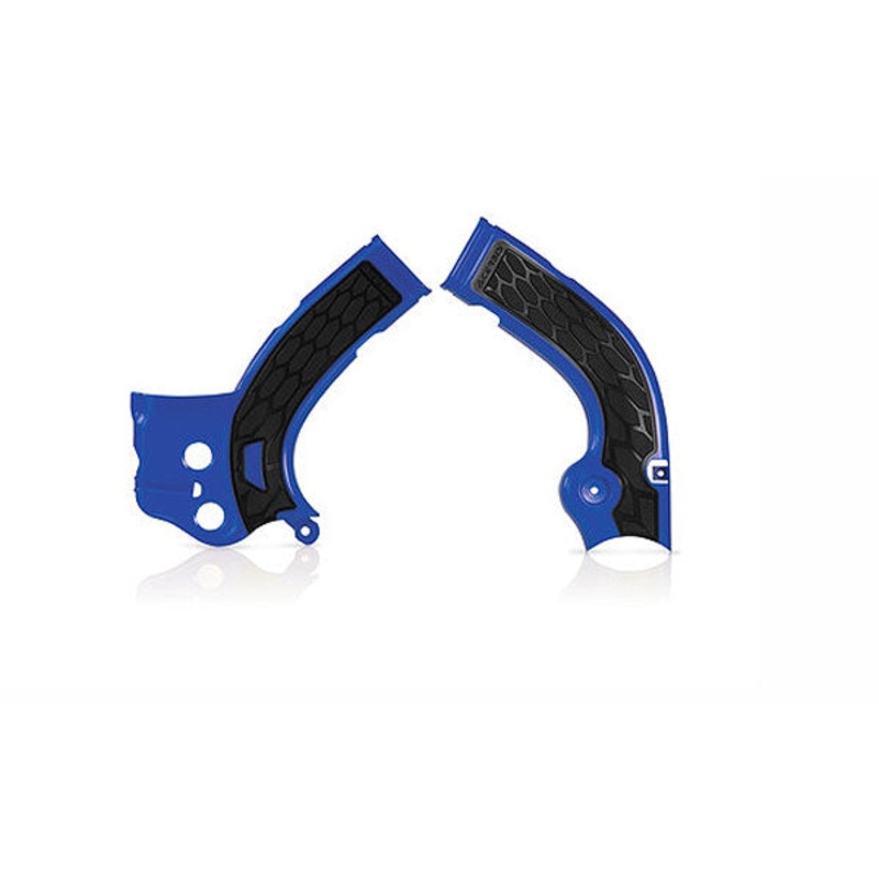 X-Grip Frame Guards Blue/Black YZ250/450F 14-16/14-15-WR250F 25-16 Acerbis (17778.040)