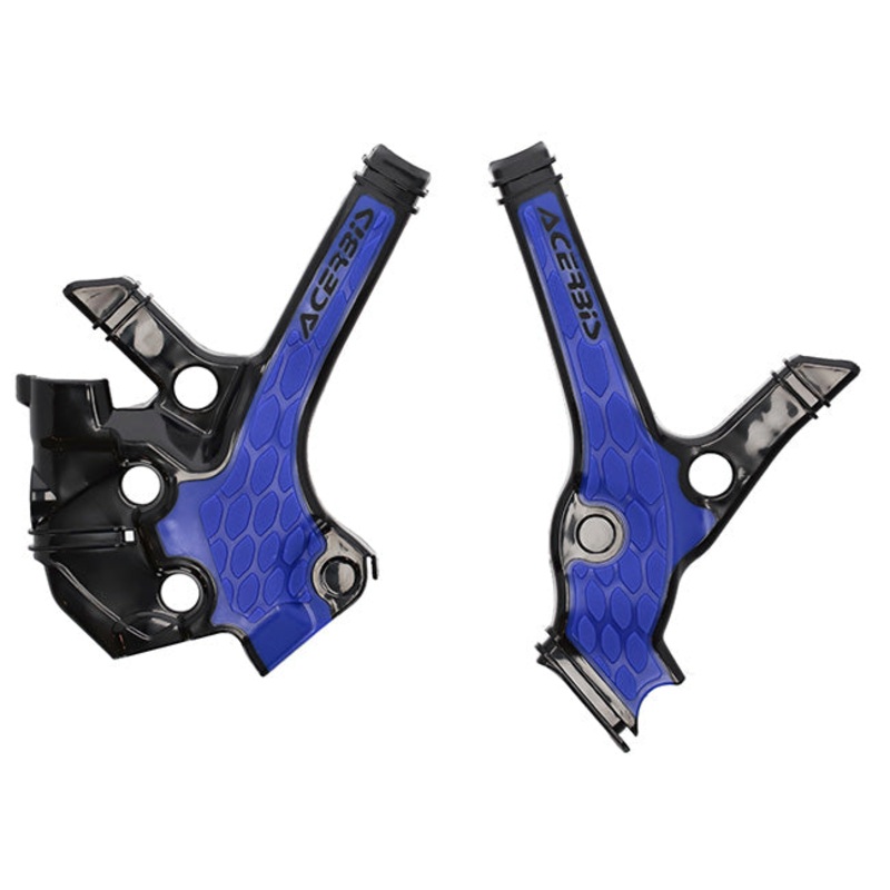 X-Grip Frame Guards Blue/Black YZ85 22- Acerbis (25283.316)