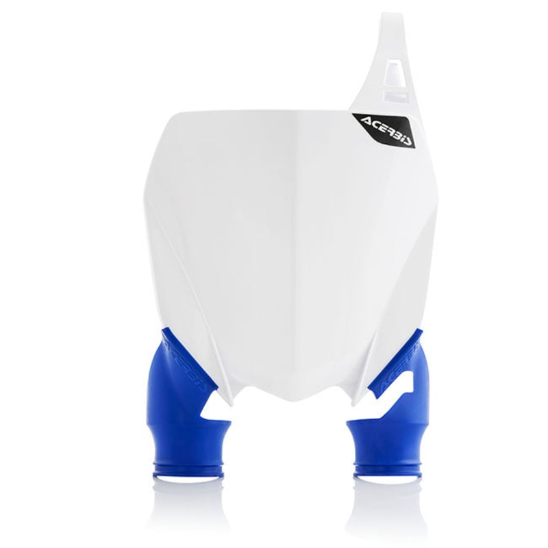 *Raptor Front No.Plate White/Blue Yamaha Acerbis (23094.232)