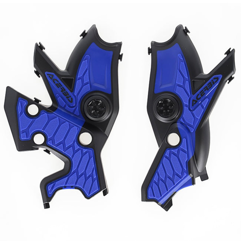 X-Grip Frame Guards Black/Blue Tenere 700 Acerbis (24666.316)