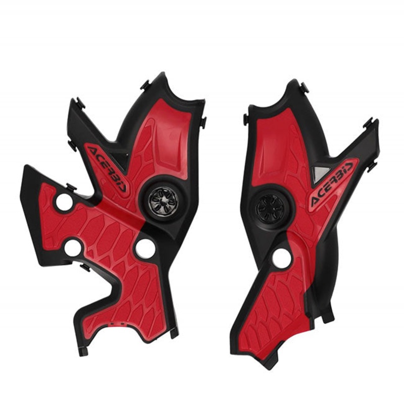 X-Grip Frame Guards Black/Red Tenere 700 Acerbis (24666.323)