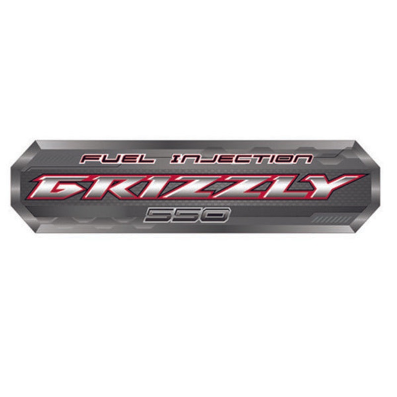 Yamaha 550 FI Grizzly R/H L/H 330mm Tank Sticker (700.3040)