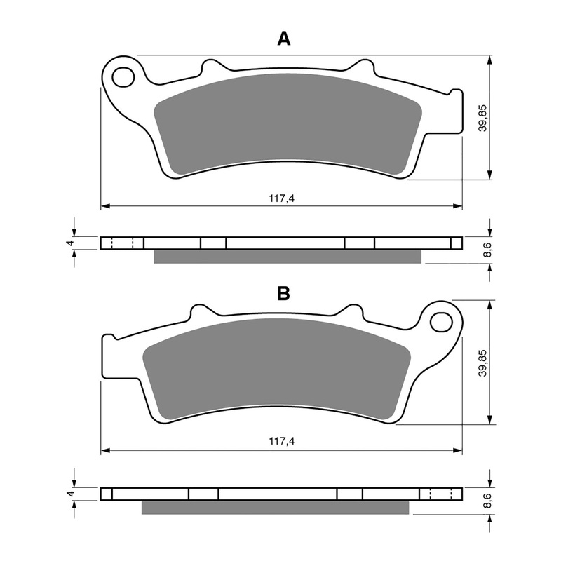 GOLDfren Brake Pads GF193 - S3