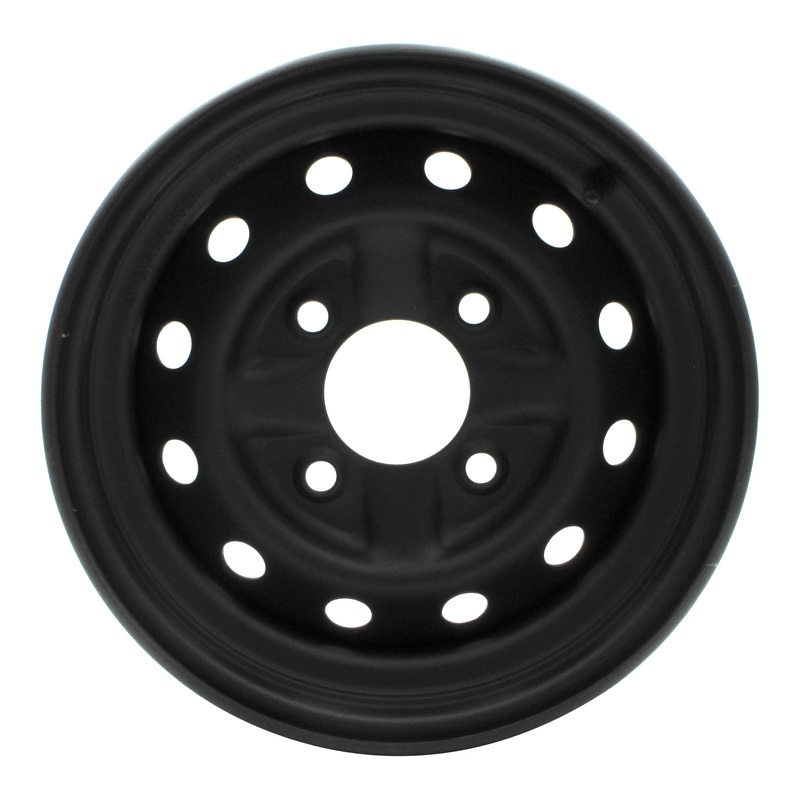 Whites ATV/UTV Steel Rim 12x7.5 CF-Moto Rear 4/110 +46.5 - Black