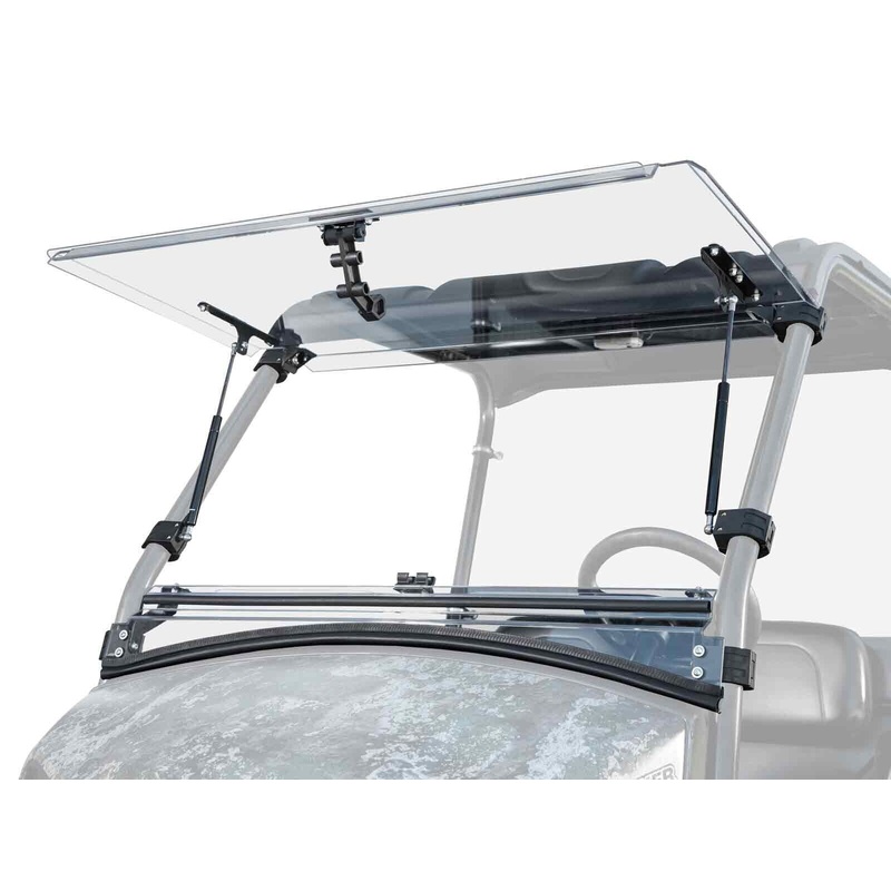 SuperATV Clear Scratch Resistant Flip Windshield for Tracker OX400 (2020+)