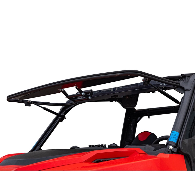 SuperATV Scratch Resistant Flip Windshield for Polaris General 1000 (2017+)