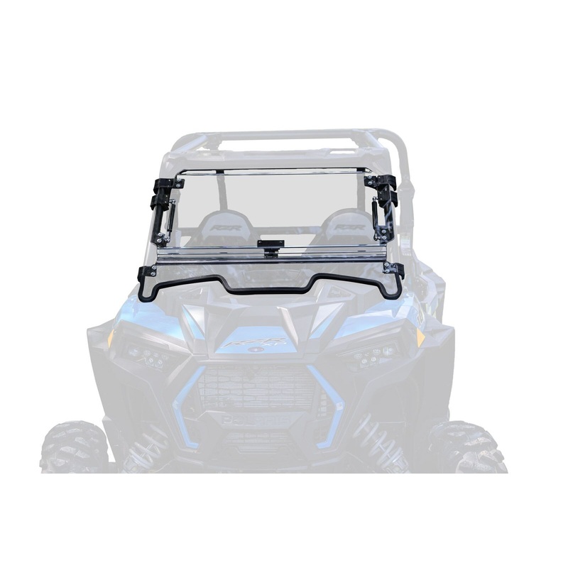 SuperATV Standard Flip Windshield for Polaris RZR XP 1000 (2019-2023)
