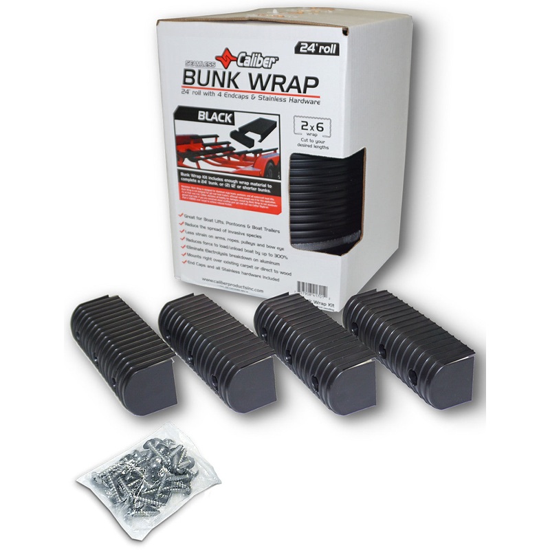 CALIBER BUNK WRAP BLACK 2"X4"X16FT ROLL 23050-BK