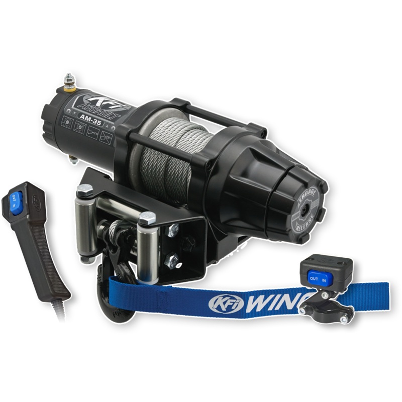 KFI #AM-35 3500lbs Assault Winch