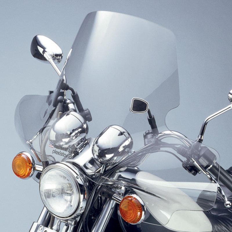 NATIONAL CYCLE PLEXISTAR 2 WINDSHIELD FAIRING CLEAR 7/8" N8372-01