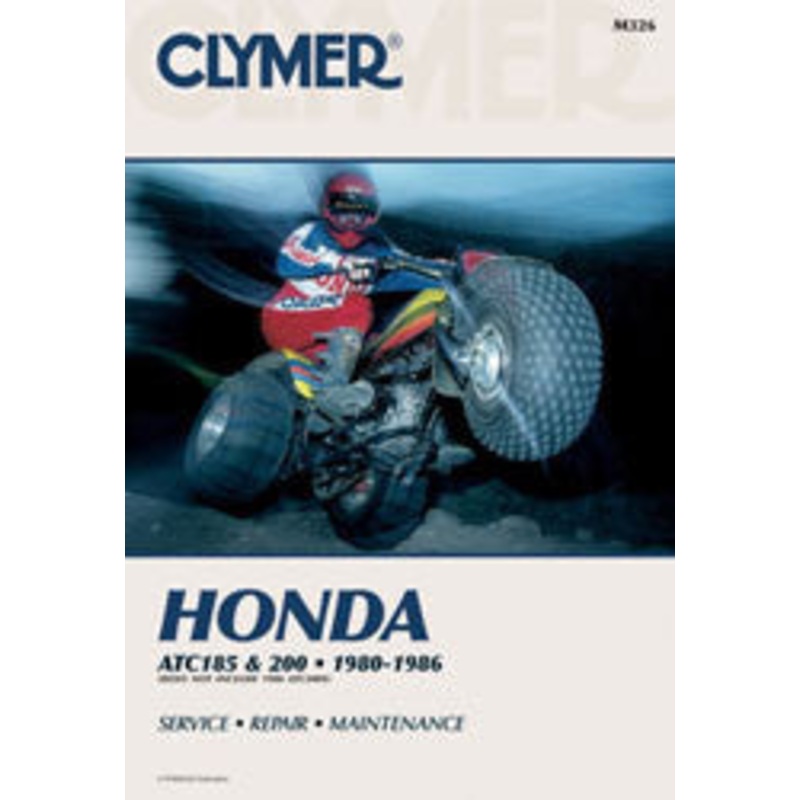 CLYMER REPAIR MANUAL HON ATC 185-200 CM326