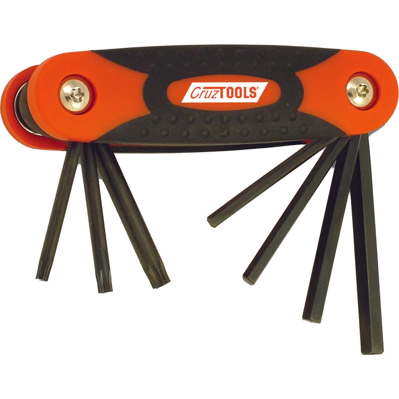 CRUZ TOOLS FOLDING HEX/TORX FOR H-D FHT1