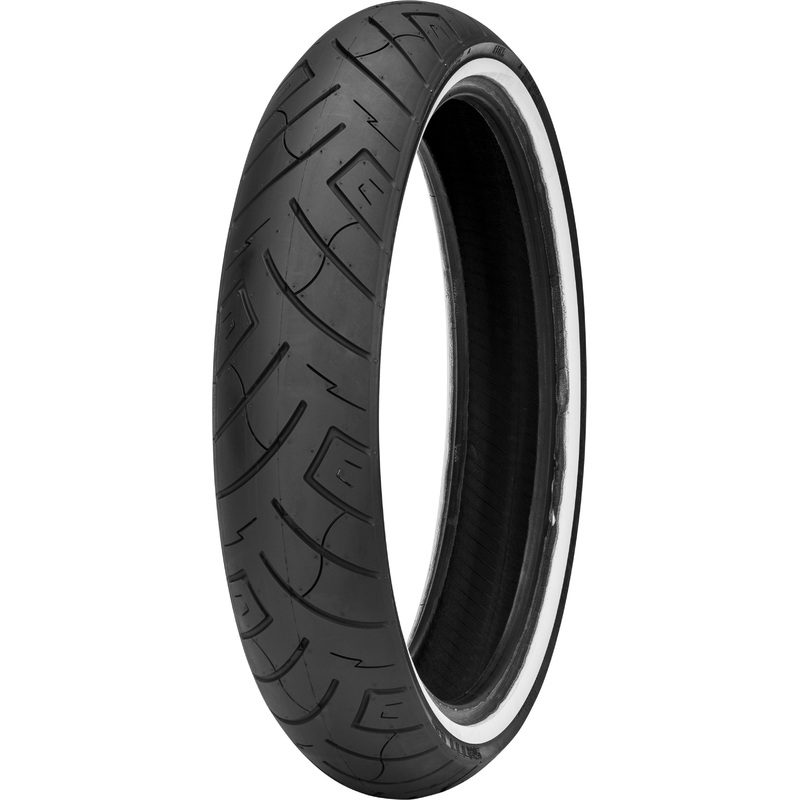 SHINKO TIRE 777 CRUISER HD FRONT 100/90-19 61H BIAS W/W 87-4588