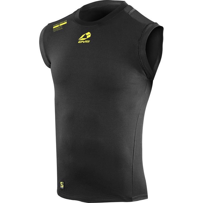 EVS SLEEVELESS TUG SHIRT BLACK LG TUGTOPNS-BK-L
