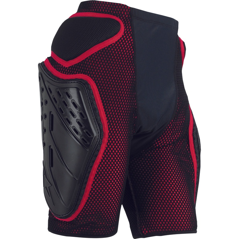 ALPINESTARS FREERIDE SHORTS BLACK/RED XL 650707-13-XL