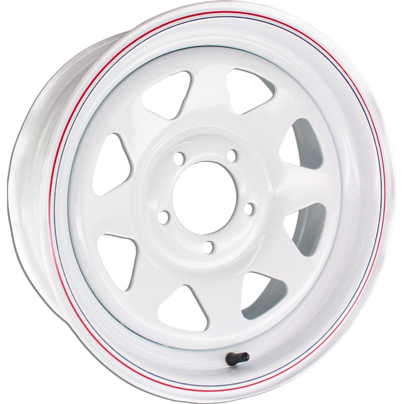 AWC 8 SPOKE STEEL TRAILER WHEEL 12"X4" 2024040-82171