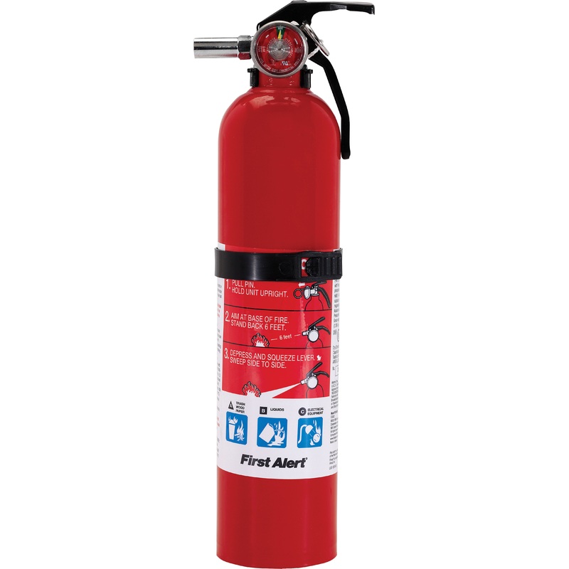 FIRST ALERT PRO 2-5 FIRE EXTINGUISHER RED 2.5 LB. PRO2-5