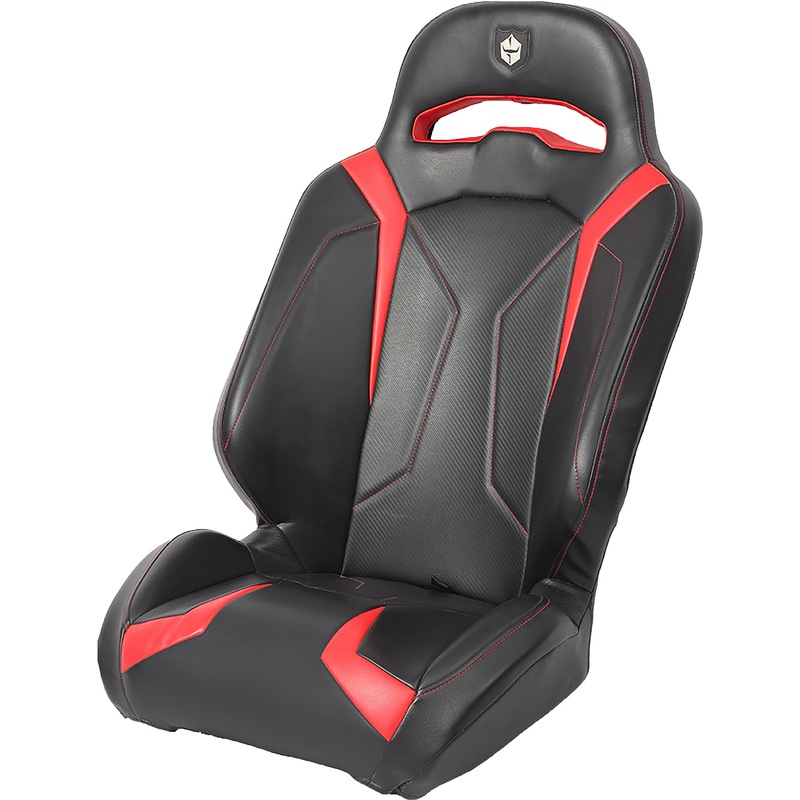 PRO ARMOR LE SUSPENSION SEAT BLACK/RED P141S188RD