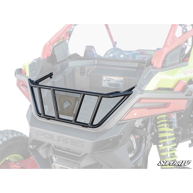 SuperATV Bed Enclosure Rack for Polaris RZR Pro R / 4 (2022+) - Black