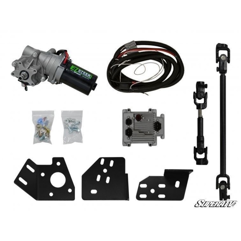 SuperATV EZ-Steer Power Steering Kit for Can-Am Maverick (2012-2015) - 220W