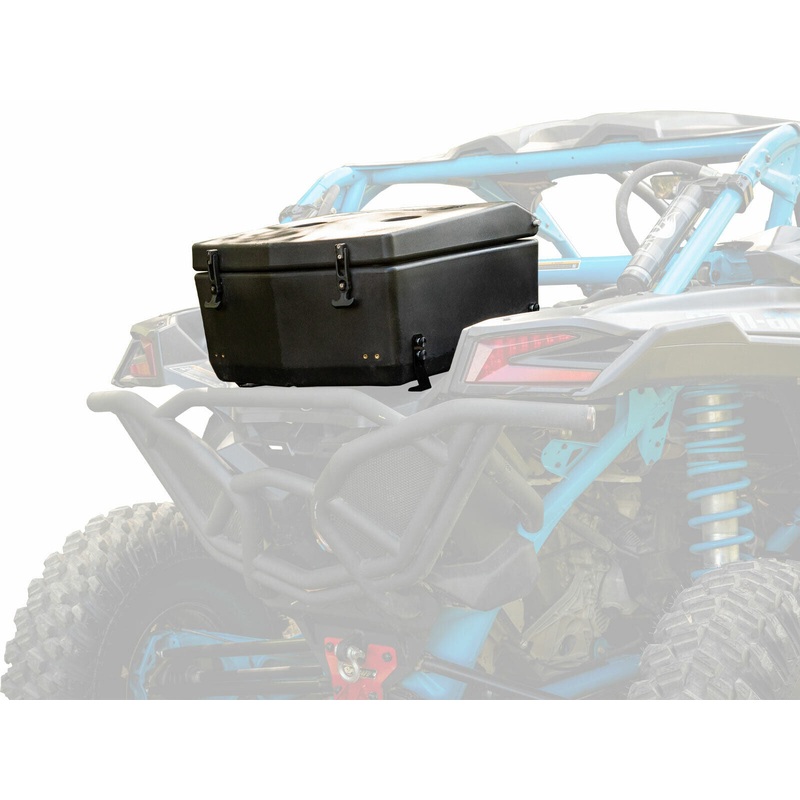 SuperATV Heavy Duty Rear Cargo Box / Cooler for Can-Am Maverick X3 (2017+)
