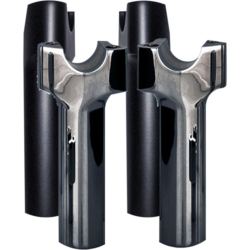 WILD 1 CHUBBY RISERS CHROME 4.5" STRAIGHT WO526