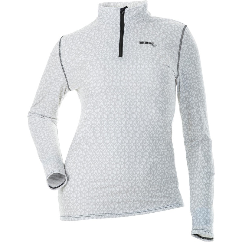DIVAS D TECH BASE LAYER SHIRT WHITE SNOWFLAKE XL 98885