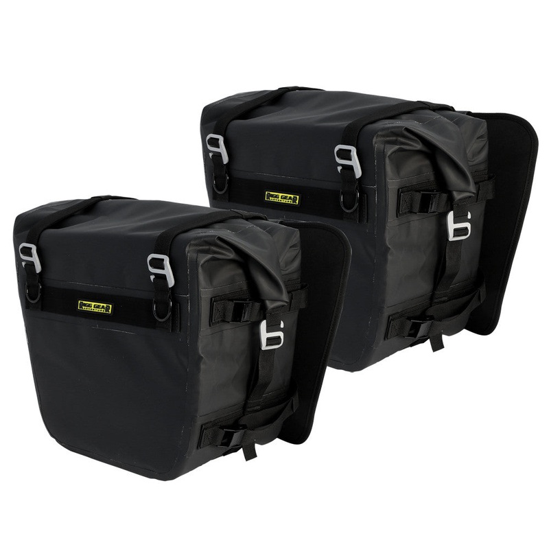 NELSON-RIGG DELUXE ADV SADDLEBAGS BLACK SURVIVOR EDITION SE-3050-BLK