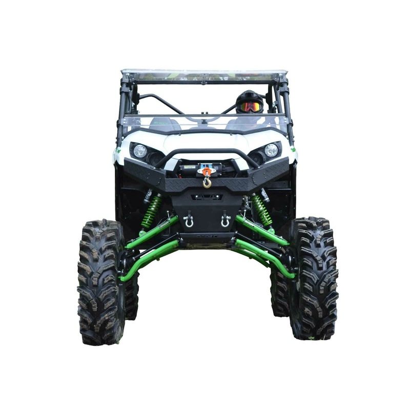 SuperATV 6" Lift Kit w/ Rhino Axles for Kawasaki Teryx 4 / 800 (12-15) - GREEN