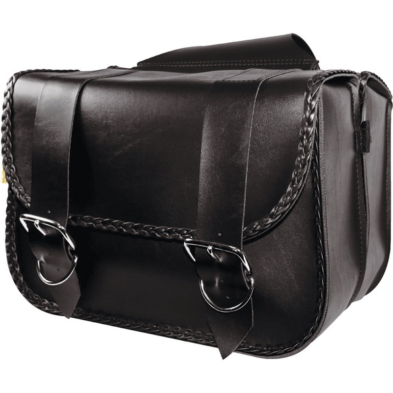 WILLIE & MAX SADDLEBAG TOURING BRAIDED 58330-20