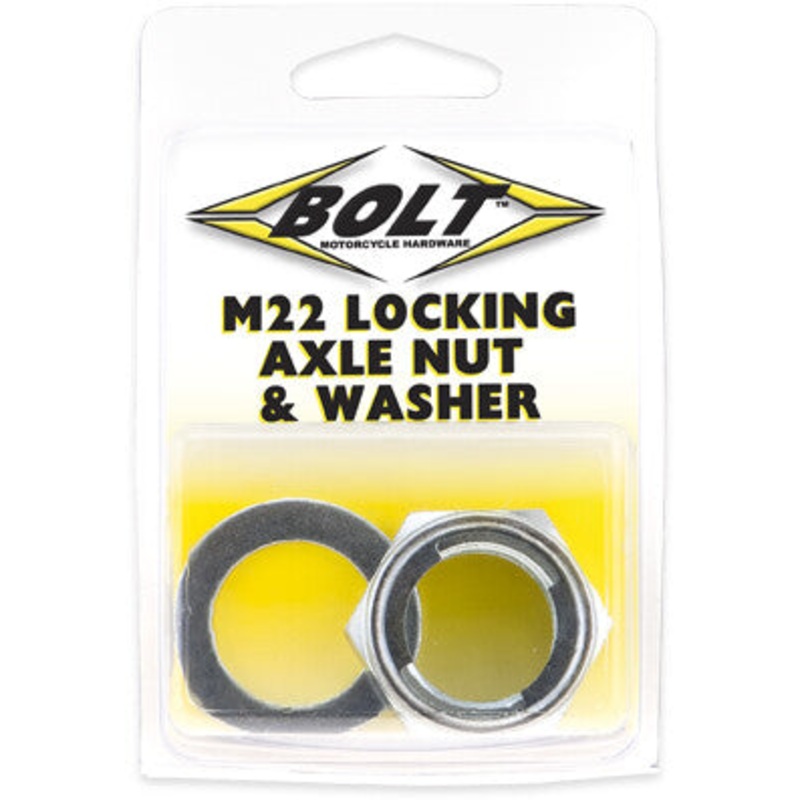 BOLT LOCKING AXLE NUT 22MM AXN22