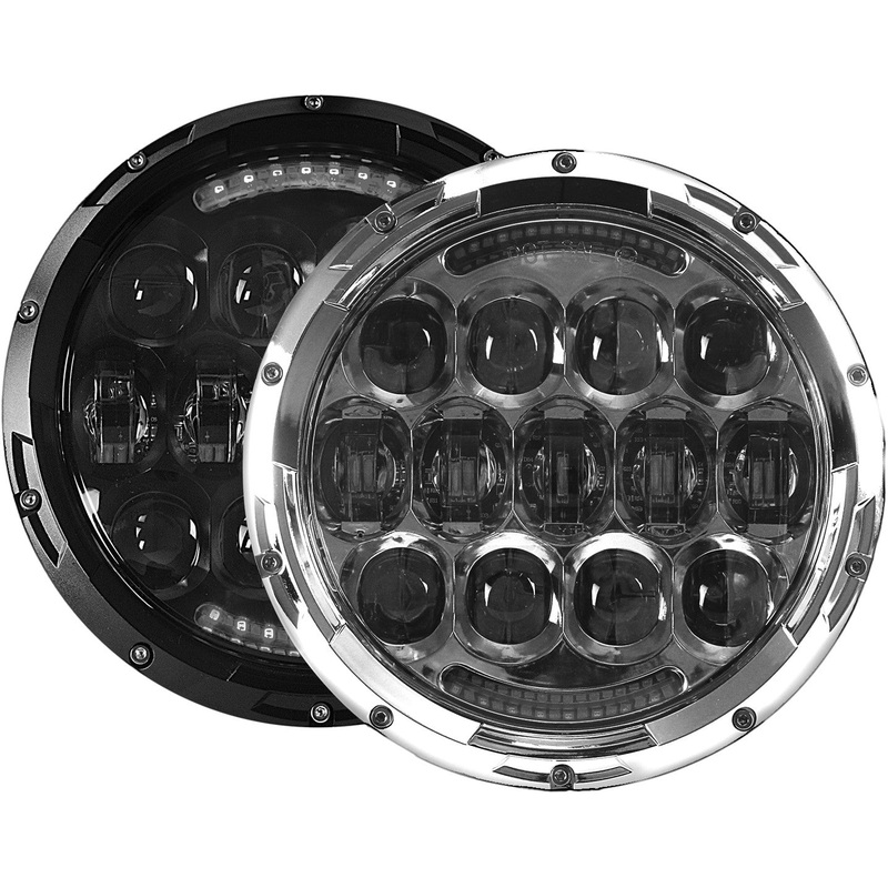 CYRON HEADLIGHT 7" CHROME ABIG7-A6KC