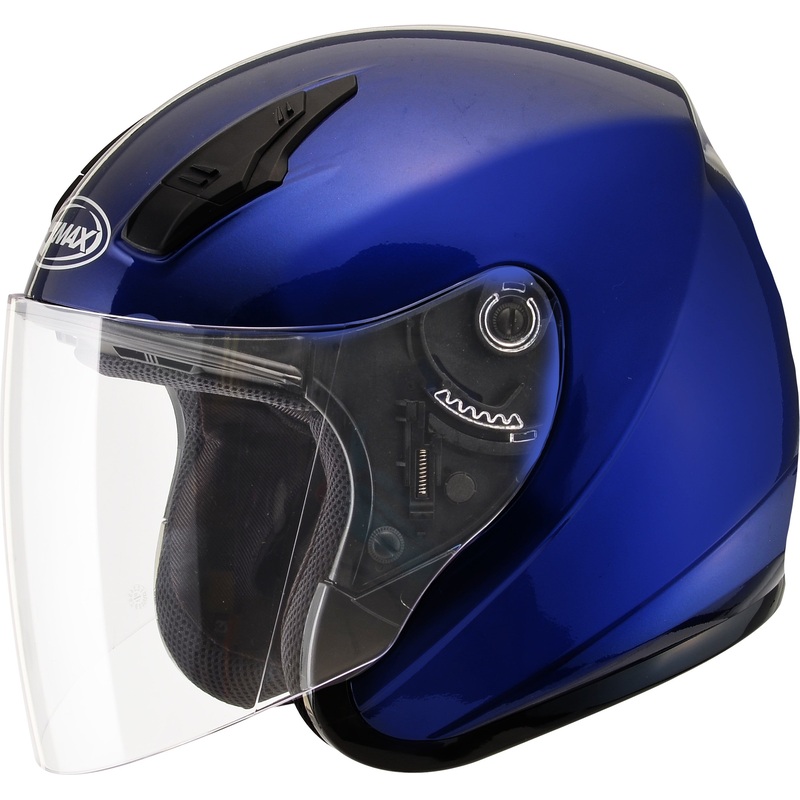 GMAX OF-17 OPEN-FACE HELMET BLUE SM G317494N