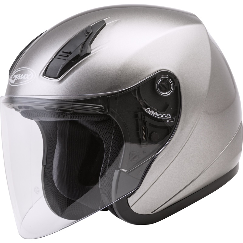 GMAX OF-17 OPEN-FACE HELMET TITANIUM MD G317475N