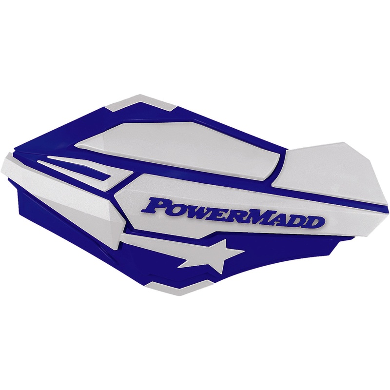 POWERMADD SENTINAL HANDGUARDS (BLUE/WHITE) 34421