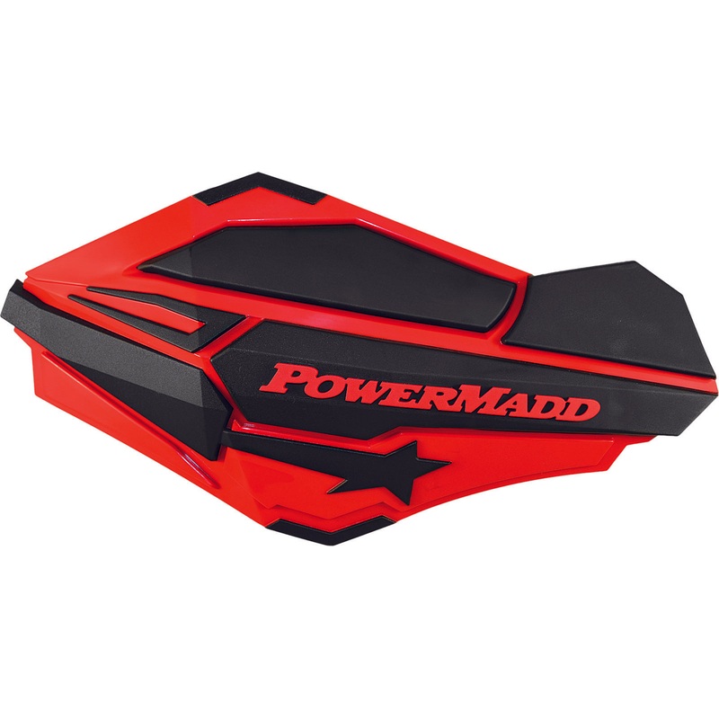 POWERMADD SENTINAL HANDGUARDS (RED/BLACK) 34402