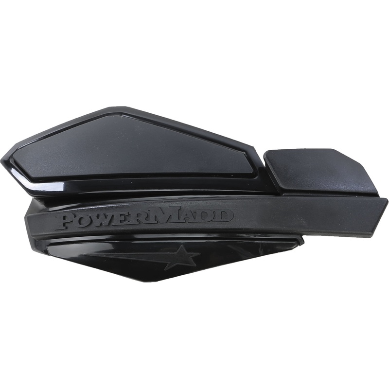 POWERMADD STAR SERIES HANDGUARDS (BLACK) 34210