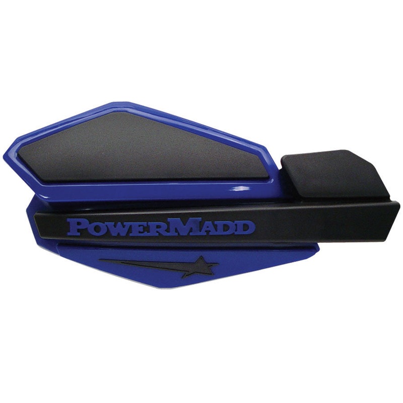 POWERMADD STAR SERIES HANDGUARDS (BLUE/BLACK) 34204