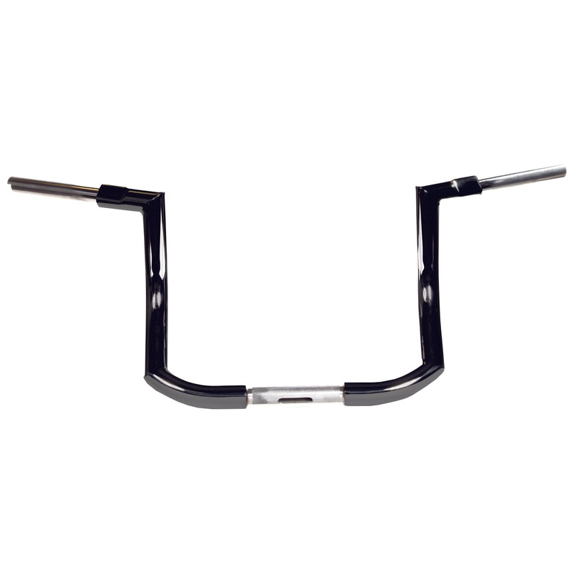 TORCH IND. 12" SQUARE TOP BAR FLH 14-UP BLACK HB1-12-214B