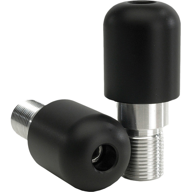 VORTEX BAR END SLIDERS BLACK BE408K