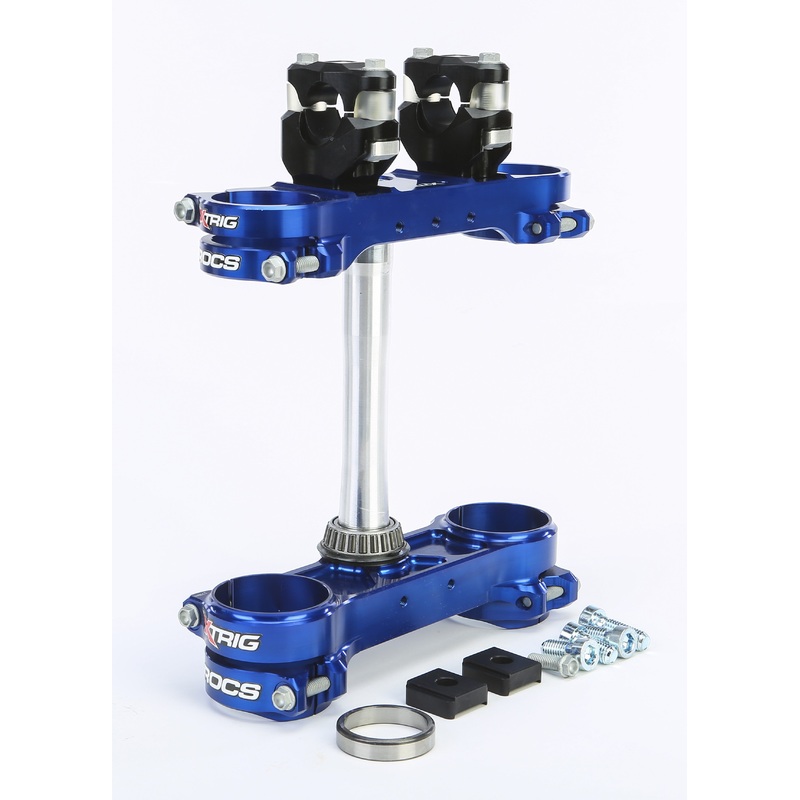 XTRIG ROCS CLAMP SET 22MM HUSQ BLUE 501350501101