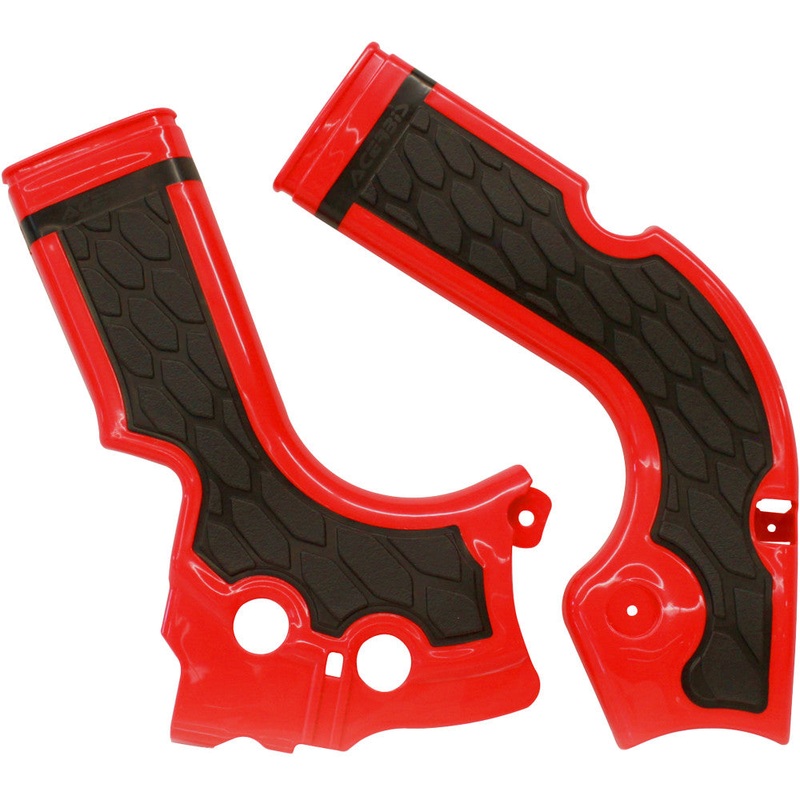 ACERBIS X-GRIP FRAME GUARD RED/BLACK 2374241018
