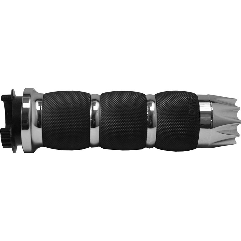 AVON AIR CUSHIONED GRIPS EXCALIBER CHROME MT-AIR-90-CH-EX